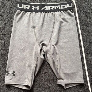 Under Armour Men's Medium Gray Compression Shorts